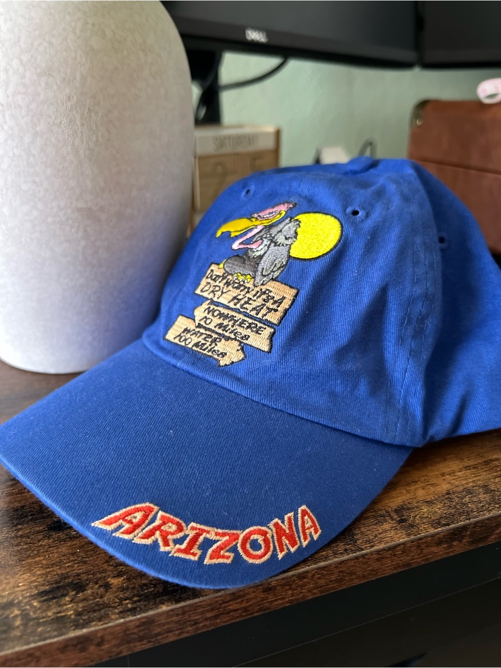 Vintage Arizona "But When It’s A Dry Heat" Embroidered Cap 🌵☀️